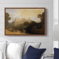 Linlithgow Palace, c. 1807 - Floater Framed Canvas Print