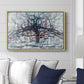 Horizontal Tree, 1912 - Floater Framed Canvas Print