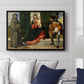 Madonna and Child with Saints Anthony of Padua and Roch, c. 1510 - Floater Framed Canvas Print