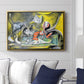 Still Life with Cat and Lobster, 1962 - Floater Framed Canvas Print