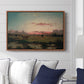 The Marshes at Rhode Island, 1866 - Floater Framed Canvas Print