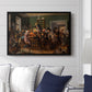 An Auction Scene, 1835 - Floater Framed Canvas Print