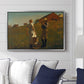 A Temperance Meeting, 1874 - Floater Framed Canvas Print