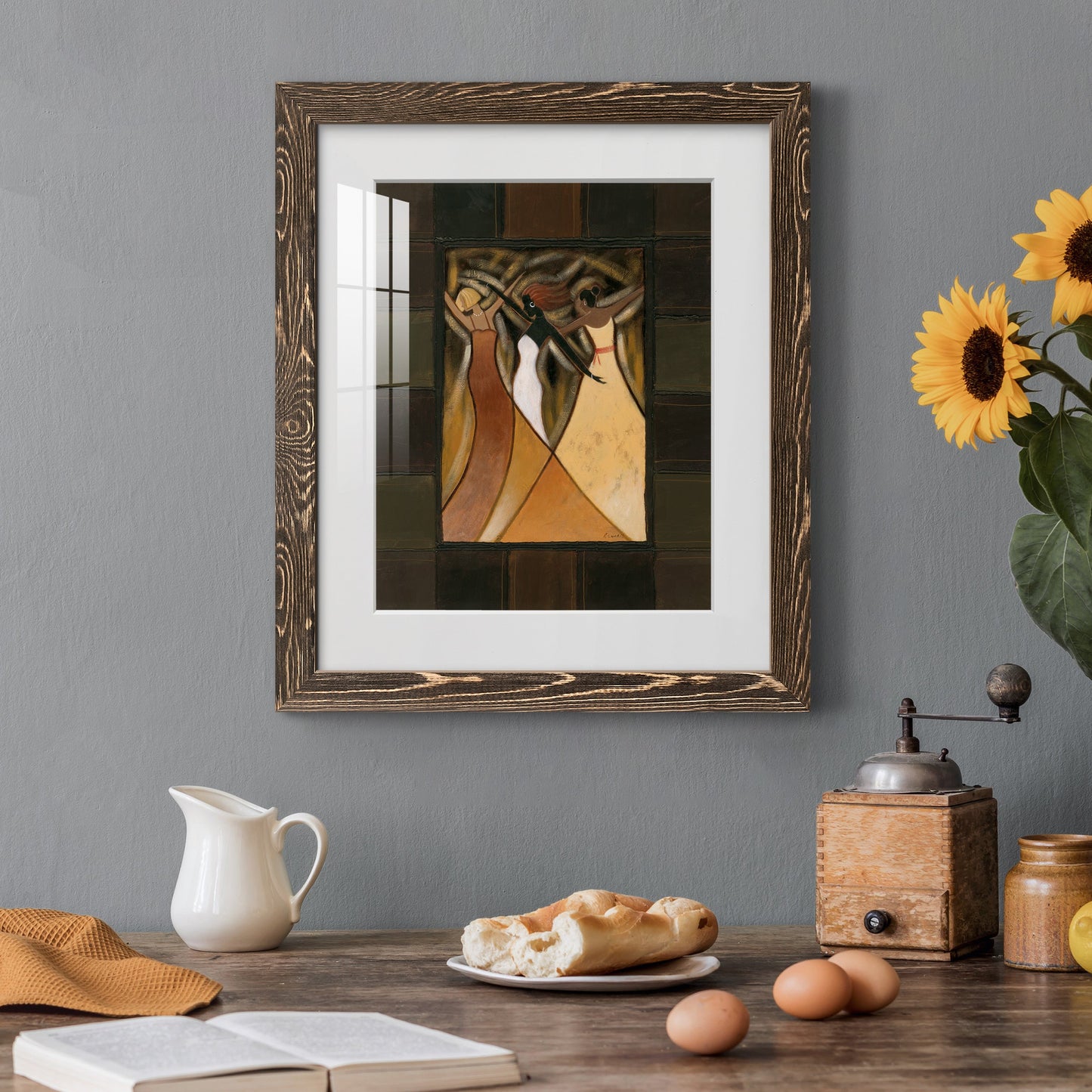 Divine Grace II - Premium Framed Print - Distressed Barnwood Frame - Ready to Hang