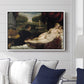 Venus with an Organist and Cupid, c. 1555 - Floater Framed Canvas Print