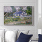 Houses in Auvers, 1890 - Floater Framed Canvas Print