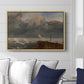 Port Ruysdael, 1827 - Floater Framed Canvas Print