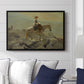 The Bridle Path, White Mountains, 1868 - Floater Framed Canvas Print