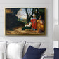 The Three Philosophers, c. 1508-1509 - Floater Framed Canvas Print