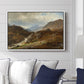 Mountain Landscape, 1864 - Floater Framed Canvas Print