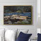 Hudson River, 1892 - Floater Framed Canvas Print