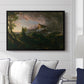The Course of Empire: The Savage State, 1834 - Floater Framed Canvas Print