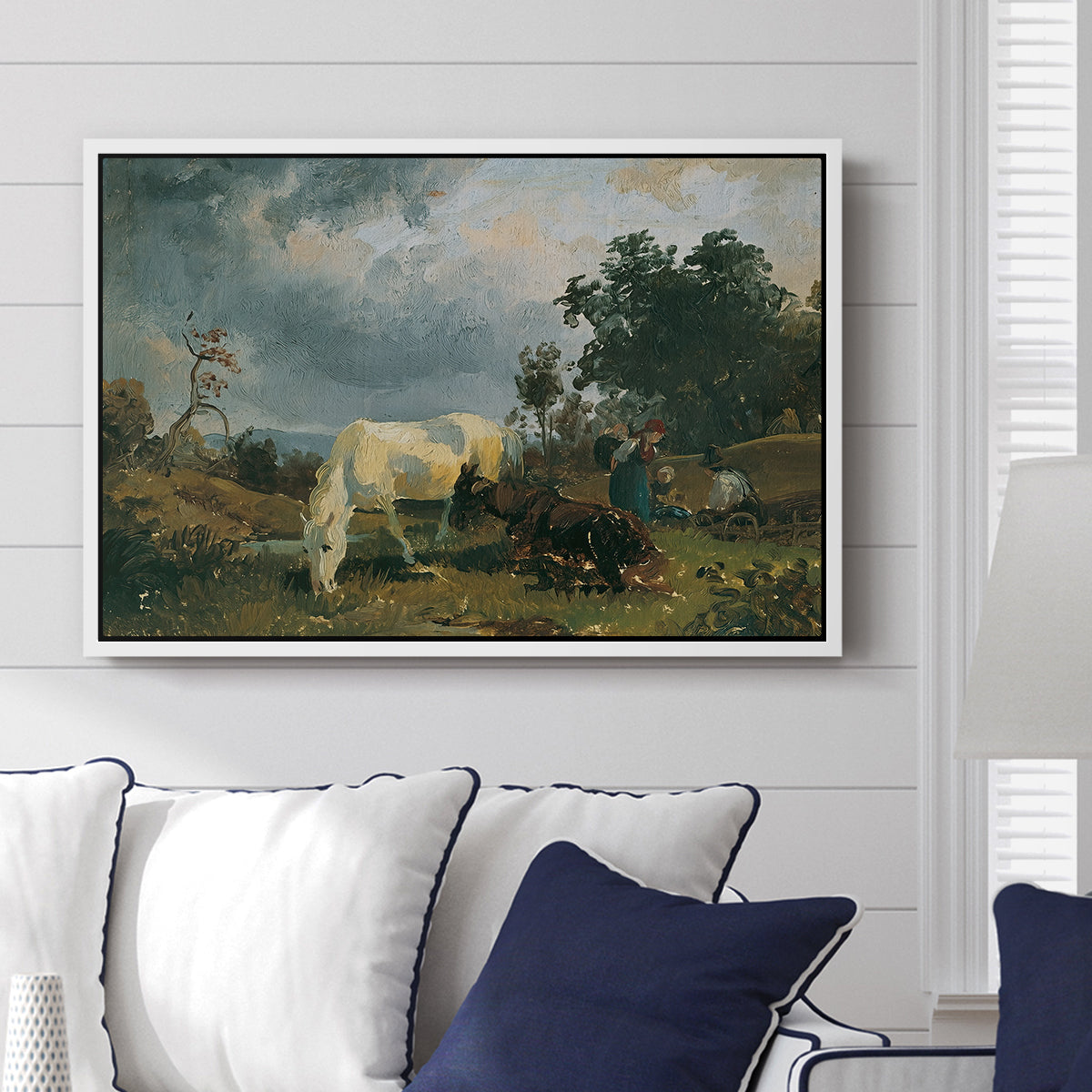 A Mold on the Heath, c. 1830 - Floater Framed Canvas Print