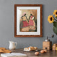 Village Women I - Premium Framed Print - Distressed Barnwood Frame - Ready to Hang