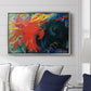 Fighting Forms, 1914 - Floater Framed Canvas Print
