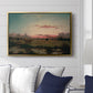 The Marshes at Rhode Island, 1866 - Floater Framed Canvas Print