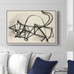 Study of a Cat (Étude de chat), 1946 - Floater Framed Canvas Print