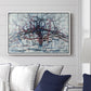 Horizontal Tree, 1912 - Floater Framed Canvas Print