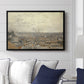 View from Montmartre, 1886 - Floater Framed Canvas Print
