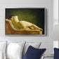 Reclining Nude (Liggende model), 1833 - Floater Framed Canvas Print