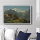 Balestrand, 1848 - Floater Framed Canvas Print