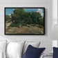 Fontainebleau: Oak Trees at Bas-Bréau, c. 1830-1835 - Floater Framed Canvas Print