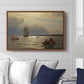 From the Inlet of Oslo, 1874 - Floater Framed Canvas Print