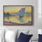 The Port at Sunset, Opus 236, Saint Tropez, 1892 - Floater Framed Canvas Print