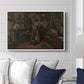 Interior, c. 1865-1870 - Floater Framed Canvas Print