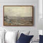 View from Montmartre, 1886 - Floater Framed Canvas Print
