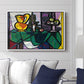 Pitcher and Bowl of Fruit, 1931 - Floater Framed Canvas Print