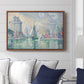 The Green Towers (Les tours vertes, la Rochelle), 1913 - Floater Framed Canvas Print