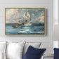 Sloop, Nassau, 1899 - Floater Framed Canvas Print