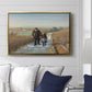The Old Man and the Child, 1888 - Floater Framed Canvas Print