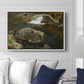 By the Mill Pond (En Mølledam), 1850 - Floater Framed Canvas Print