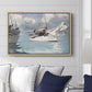 Fishing Boats, Key West, 1903 - Floater Framed Canvas Print