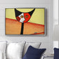 Picasso's Cat–El Gato - Floater Framed Canvas Print