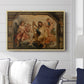 King David Playing the Harp, c. 1627-1628 - Floater Framed Canvas Print