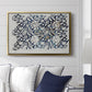 Watercolour for Printed Fabric Design: Wey, c. 1882-1883 - Floater Framed Canvas Print