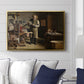 The Plate Printer, 1875 - Floater Framed Canvas Print