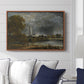 Salisbury Cathedral from the Meadows, c. 1831 - Floater Framed Canvas Print