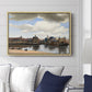 View of Delft, c. 1660-1661 - Floater Framed Canvas Print