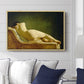 Reclining Nude (Liggende model), 1833 - Floater Framed Canvas Print