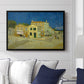 The Yellow House (The Street), 1888 - Floater Framed Canvas Print