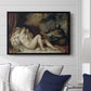 Danaë, c. 1560-1565 - Floater Framed Canvas Print