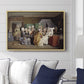 The Maternity Room (Scene from "Barselstuen"), 1845 - Floater Framed Canvas Print