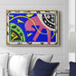 The Horse, the Rider and the Clown, from Jazz, 1947 - Floater Framed Canvas Print