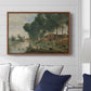 Landscape at Arleux-du-Nord, c. 1871-1874 - Floater Framed Canvas Print