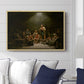Low Church Devotion (Haugianerne), 1848 - Floater Framed Canvas Print