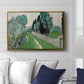 Landscape with Cypresses and Olive Trees near Nice, c. 1918 - Floater Framed Canvas Print